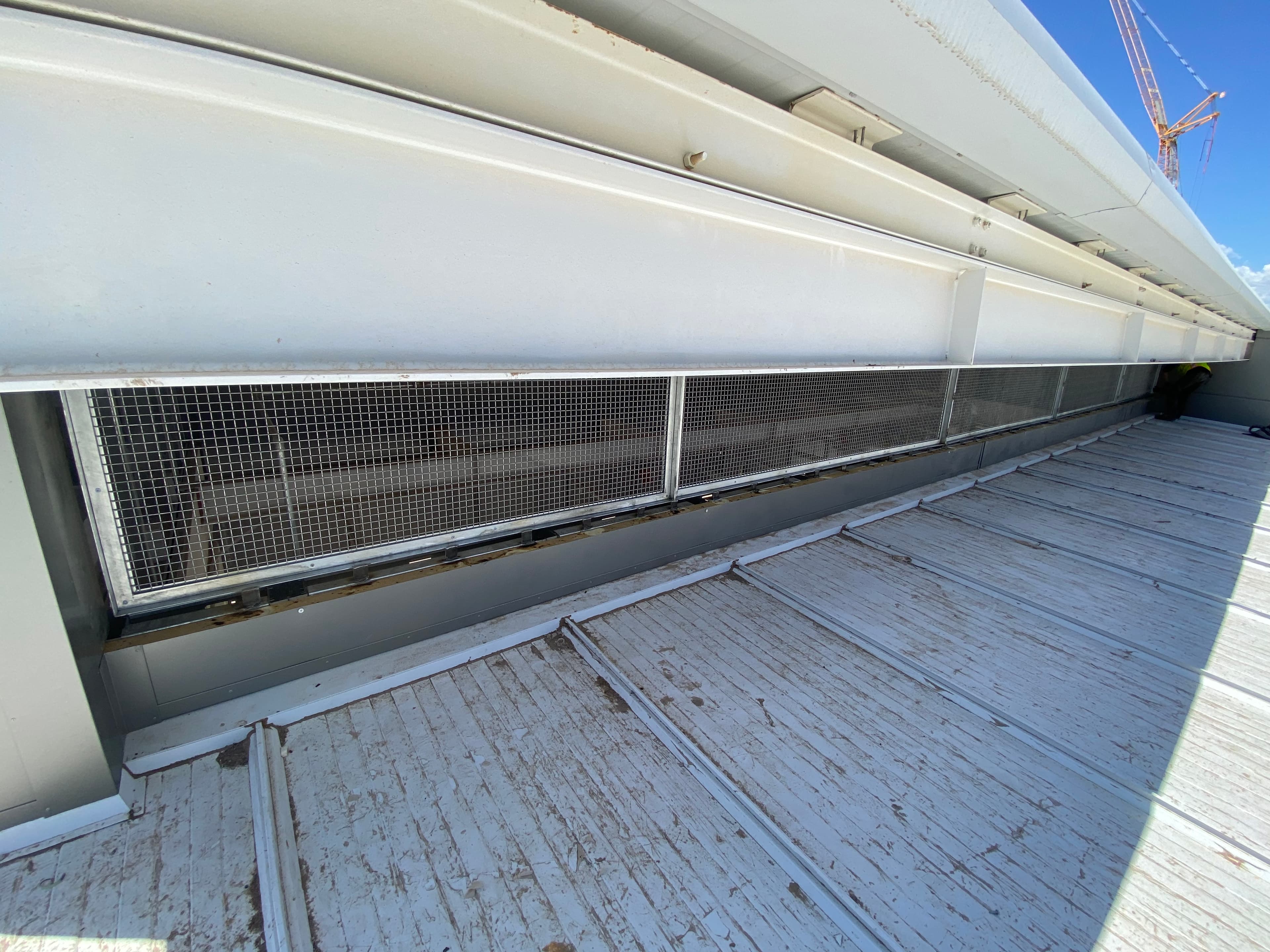 Steel framework for multi-story building