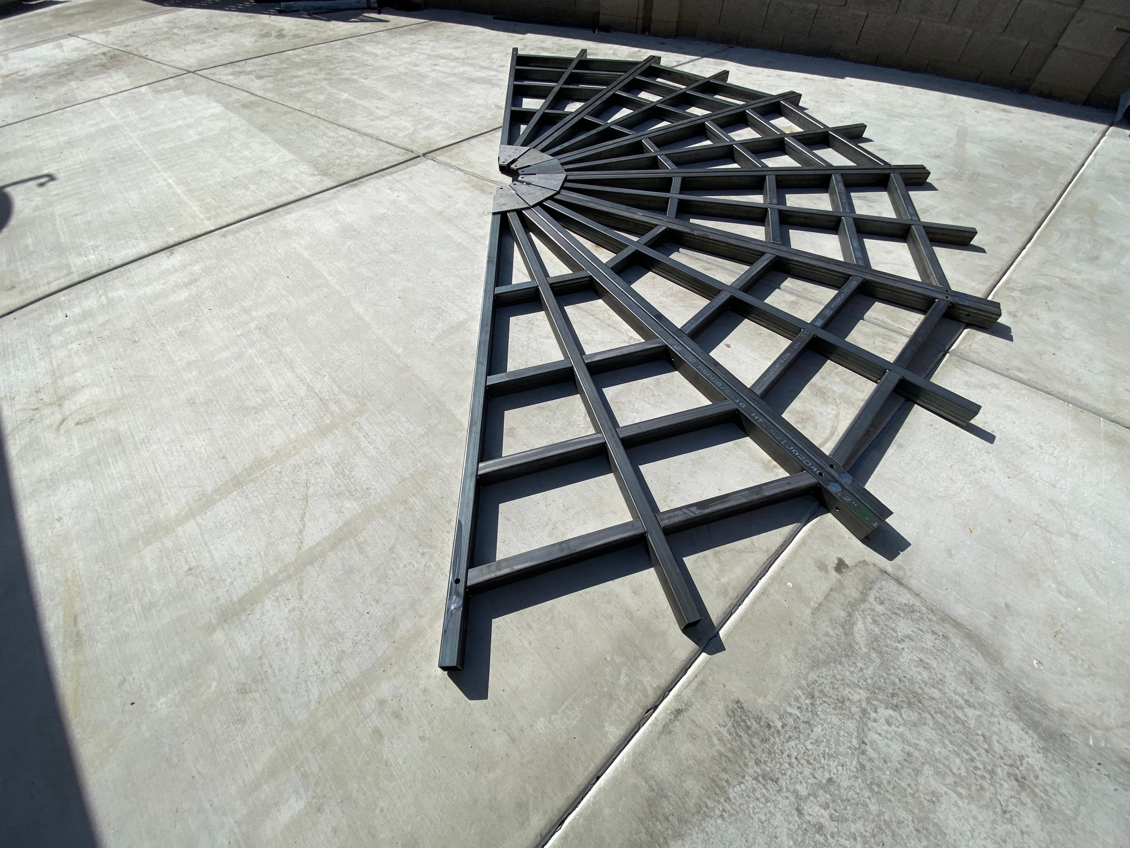 Turn table mounting brackets, pt. 2