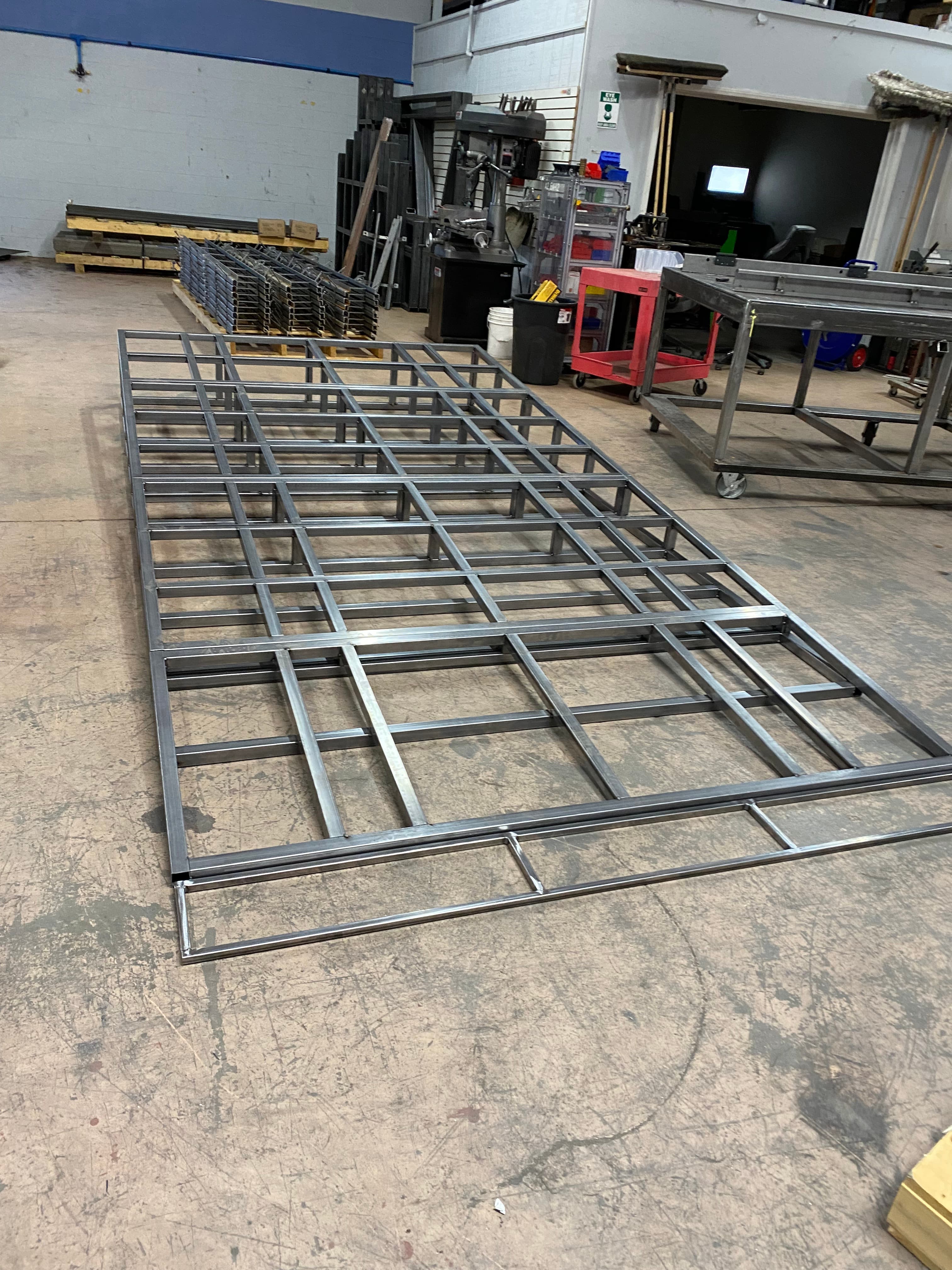 Assembeled turn table ramp