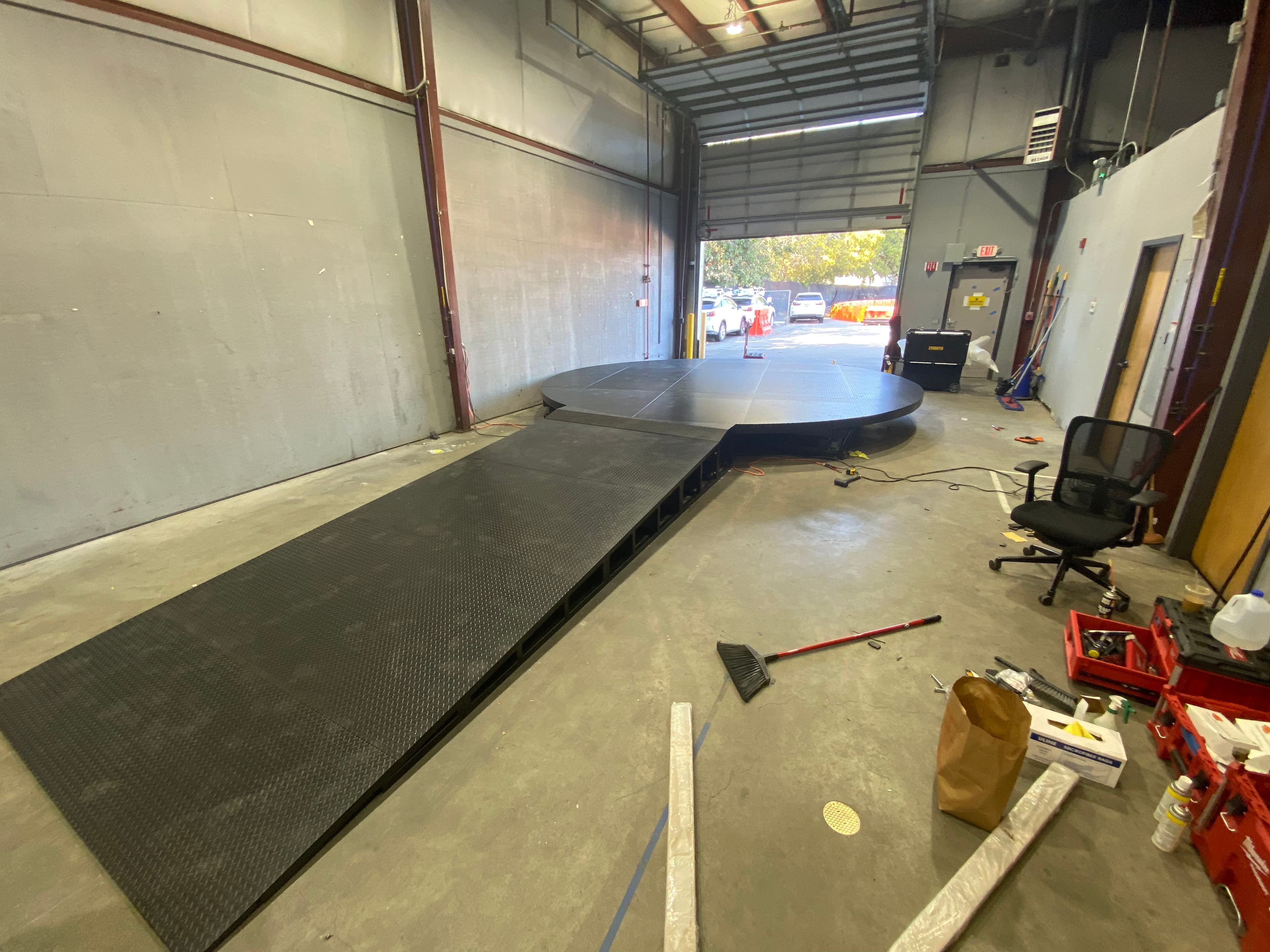 Assembly of turn table, pt. 2