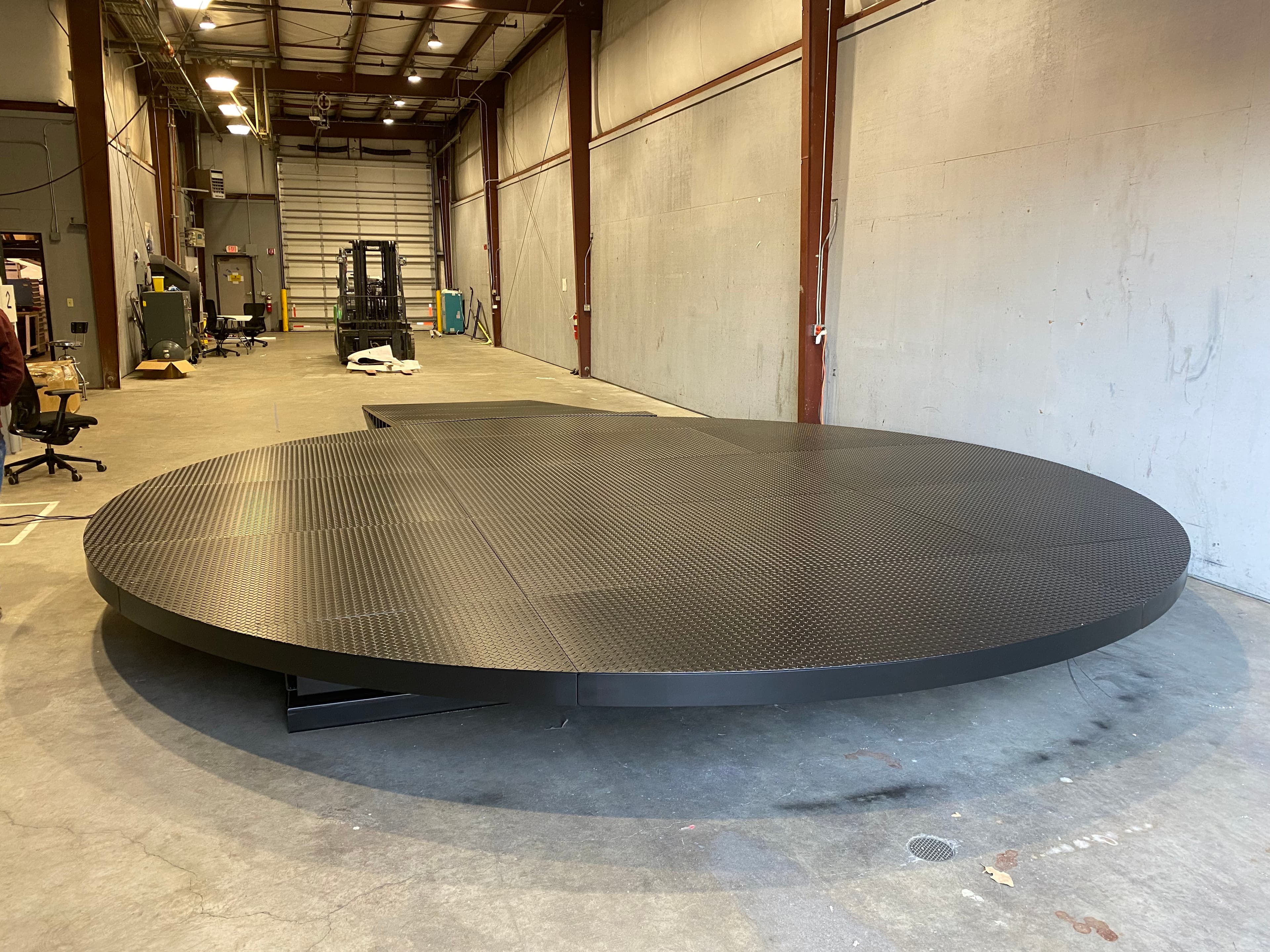 Assembly of turn table, pt. 3