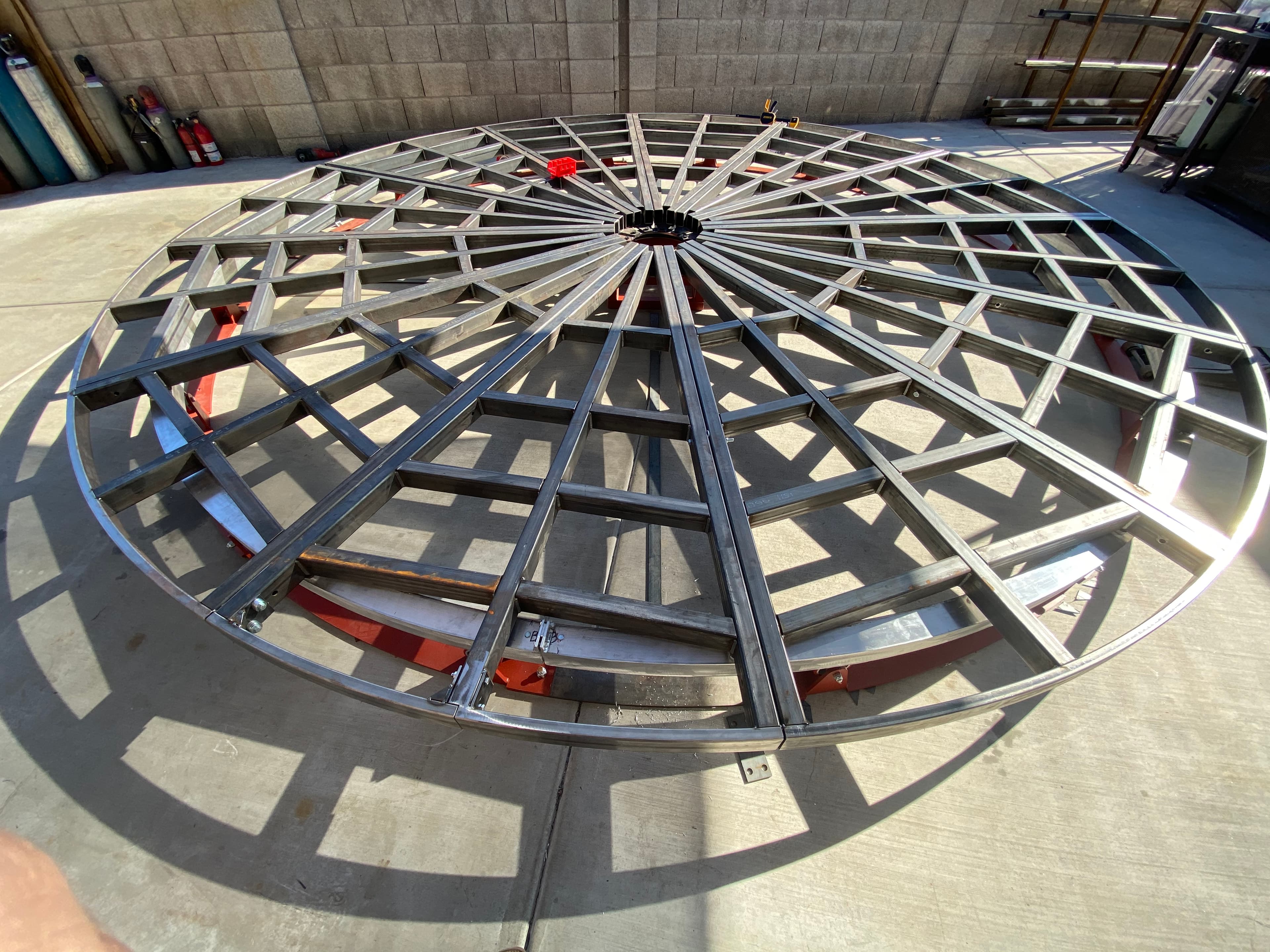 Assembly of custom rotational base, pt. 4