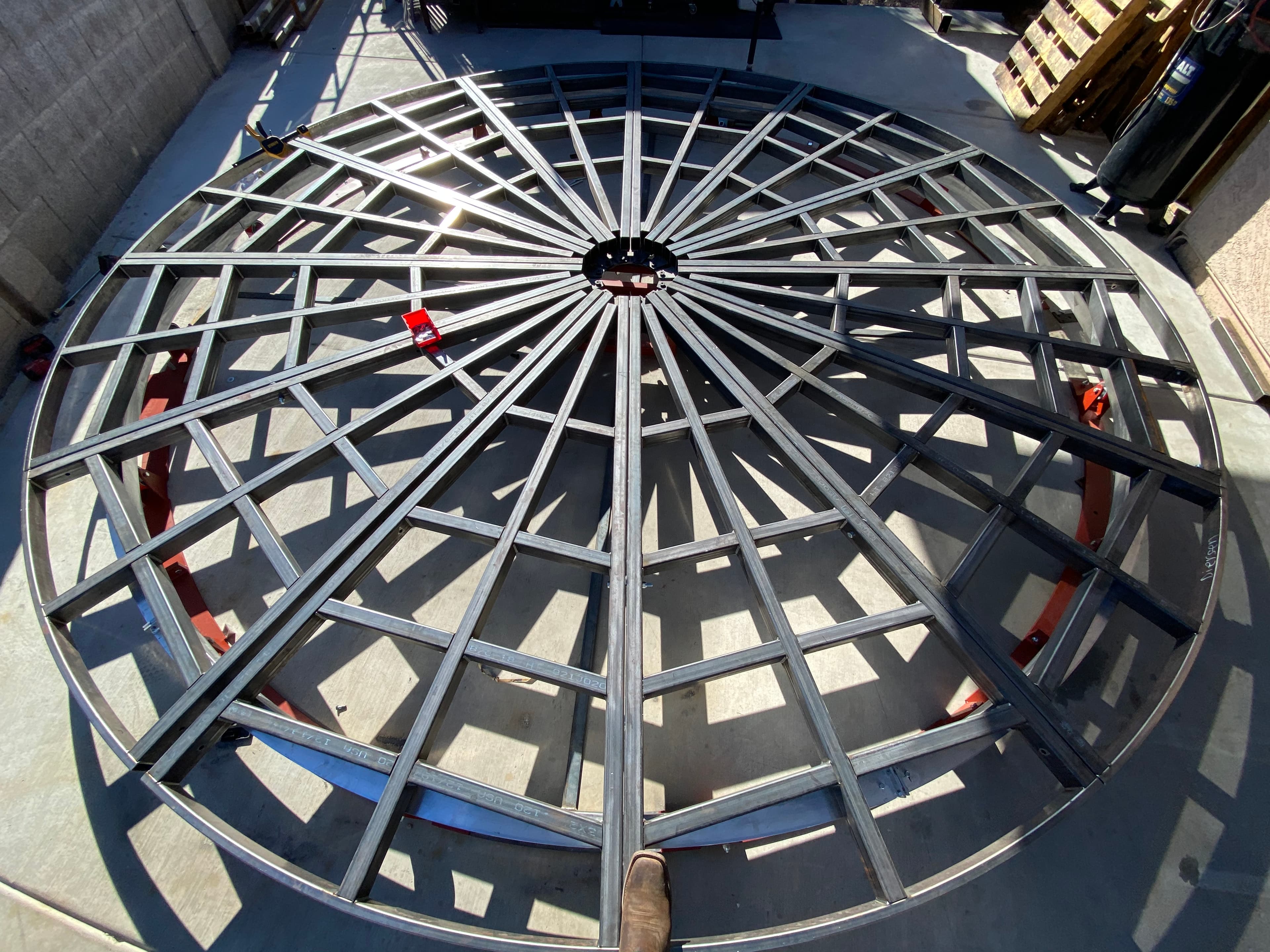 Assembly of custom rotational base, pt. 6