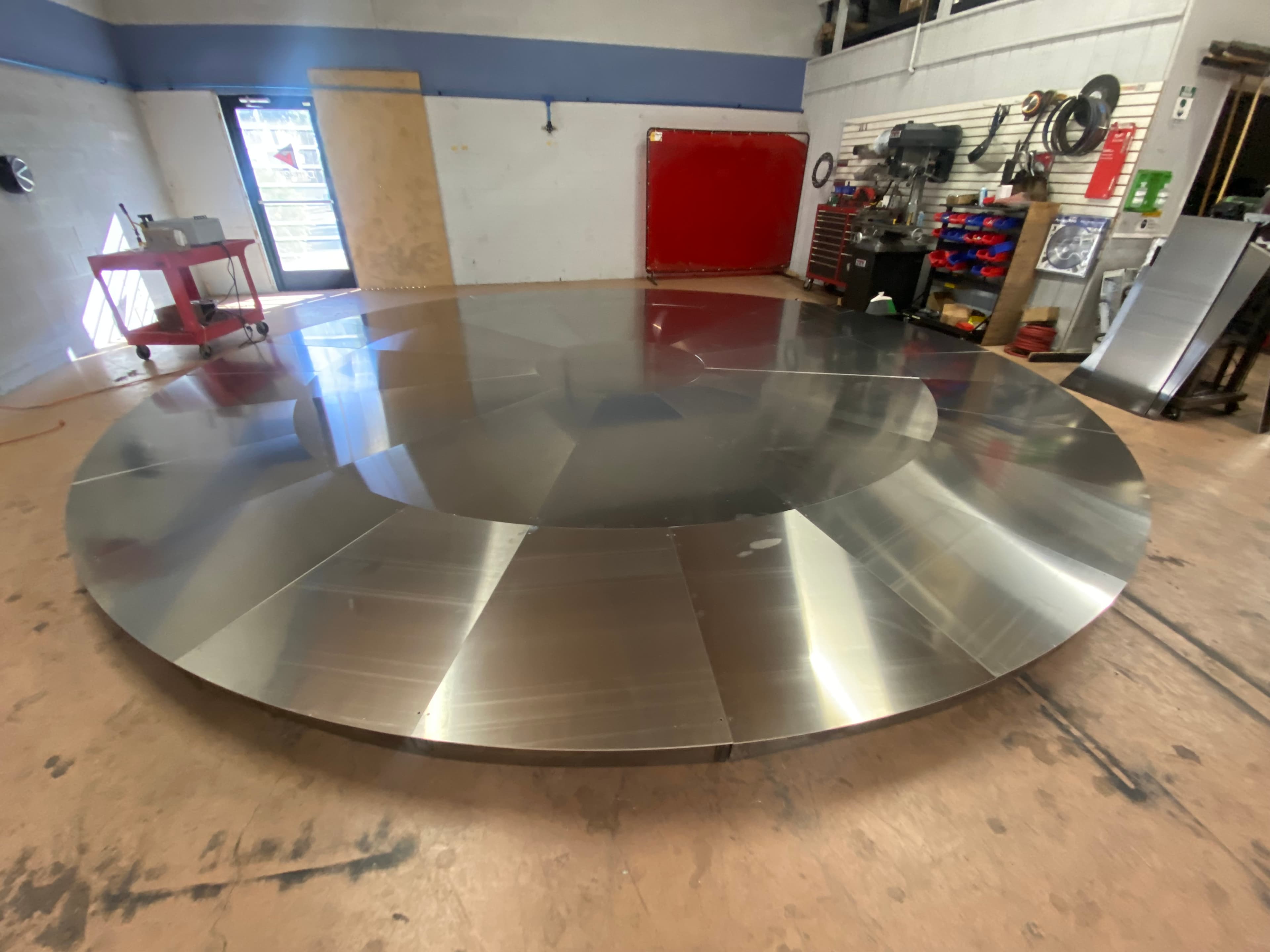 Assembling finished turn table, pt. 6