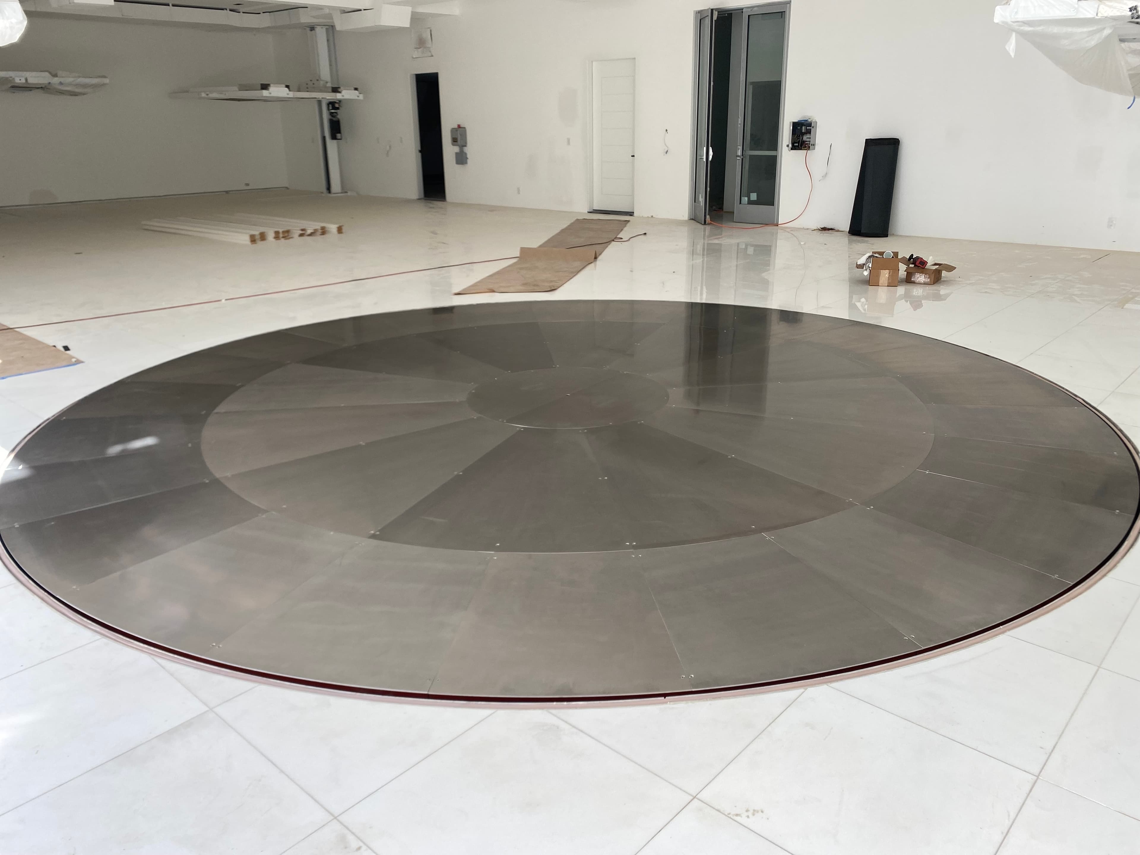 Fully operational turn table in production environment